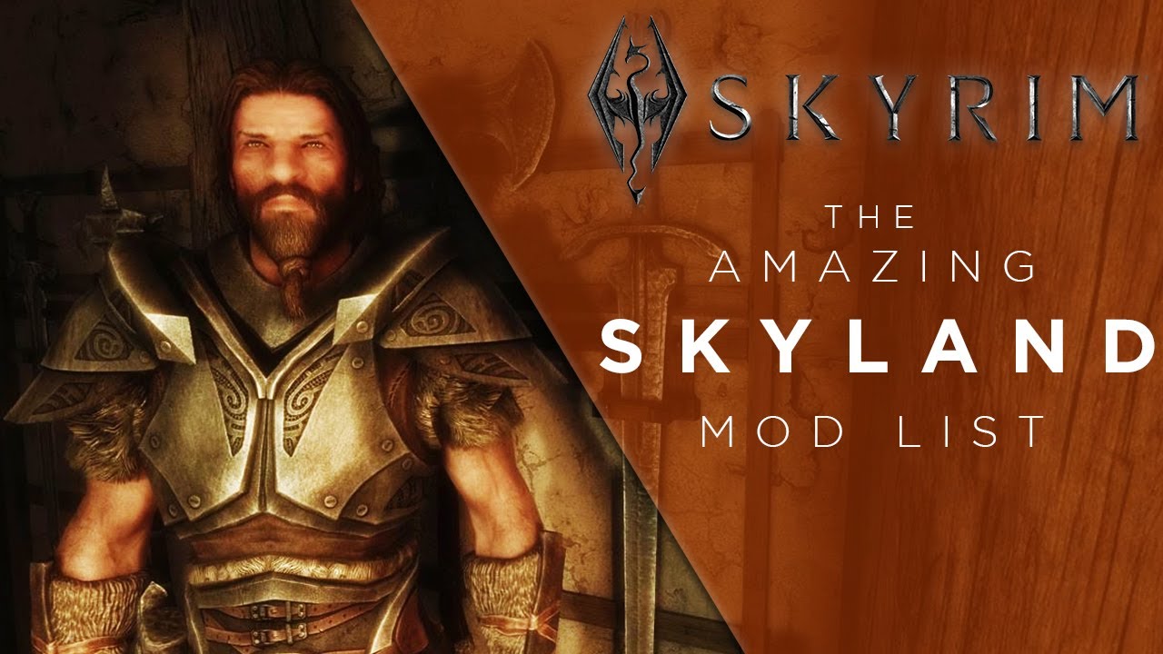 Skyking What A Cool Skyland Load Order I Made A Skyrim Mod List Based Around Skyland That Will Cover 85 Of Your Game With Mods Or Less On Pc