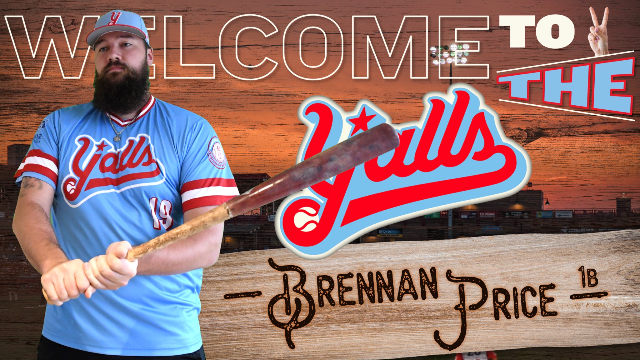 Florence Y'alls on X: We have signed 1B Brennan Price