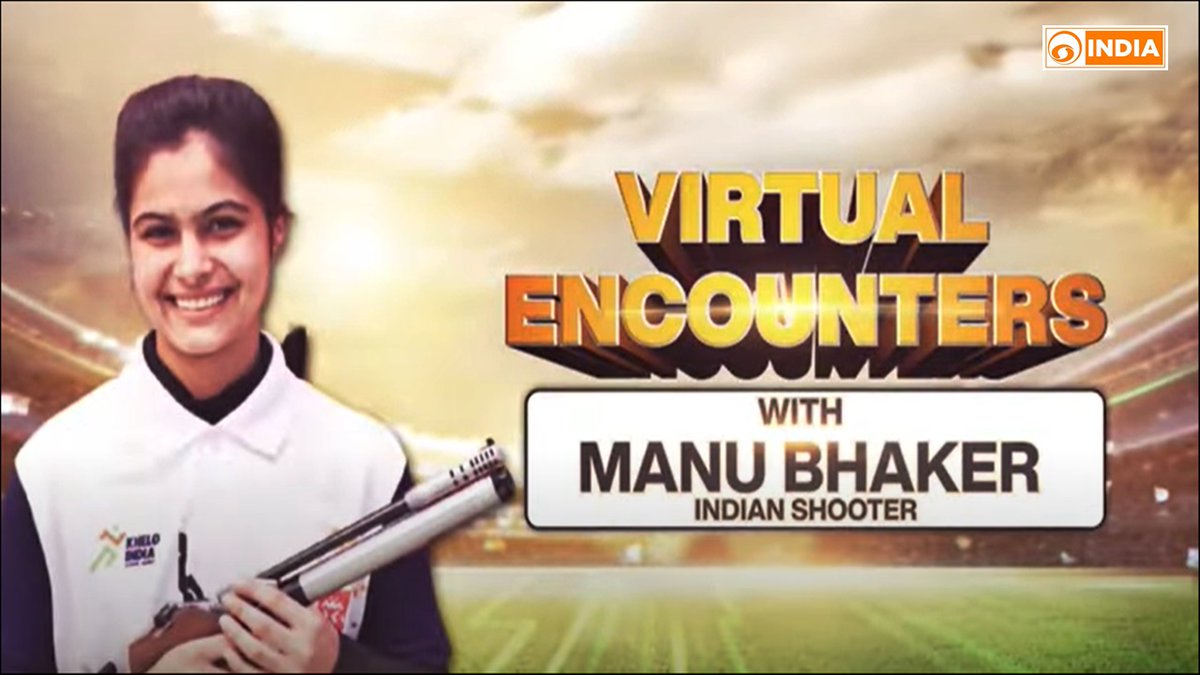 DDIndialive's tweet image. Meet young Indian shooter @realmanubhaker who shows great promise bagging medals in recent shooting events. She also shares what went wrong in Tokyo &amp;amp; how she overcame the demons of the Olympics disappointment

Watch #virtualencounters  📺youtu.be/mgfktauBOgg

@Imabhimahajan