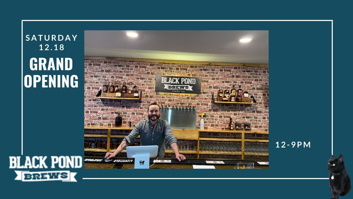 Oh man #getexcited we will have our grand opening tomorrow. 11:45am ribbon cutting and open 12-9pm.