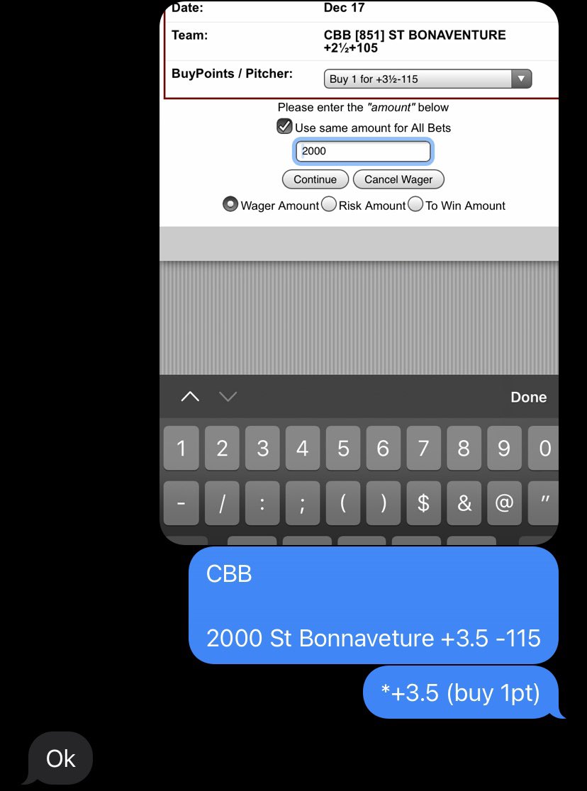 LetsMBGA's tweet image. 12/17 #FREEPLAY #CBB

$2000 St Bonnie +3.5 (buy 1) -115

Had to place this directly with my local so no slip here.

Fade or Tail, good luck 🍀

#GamblingTwitter