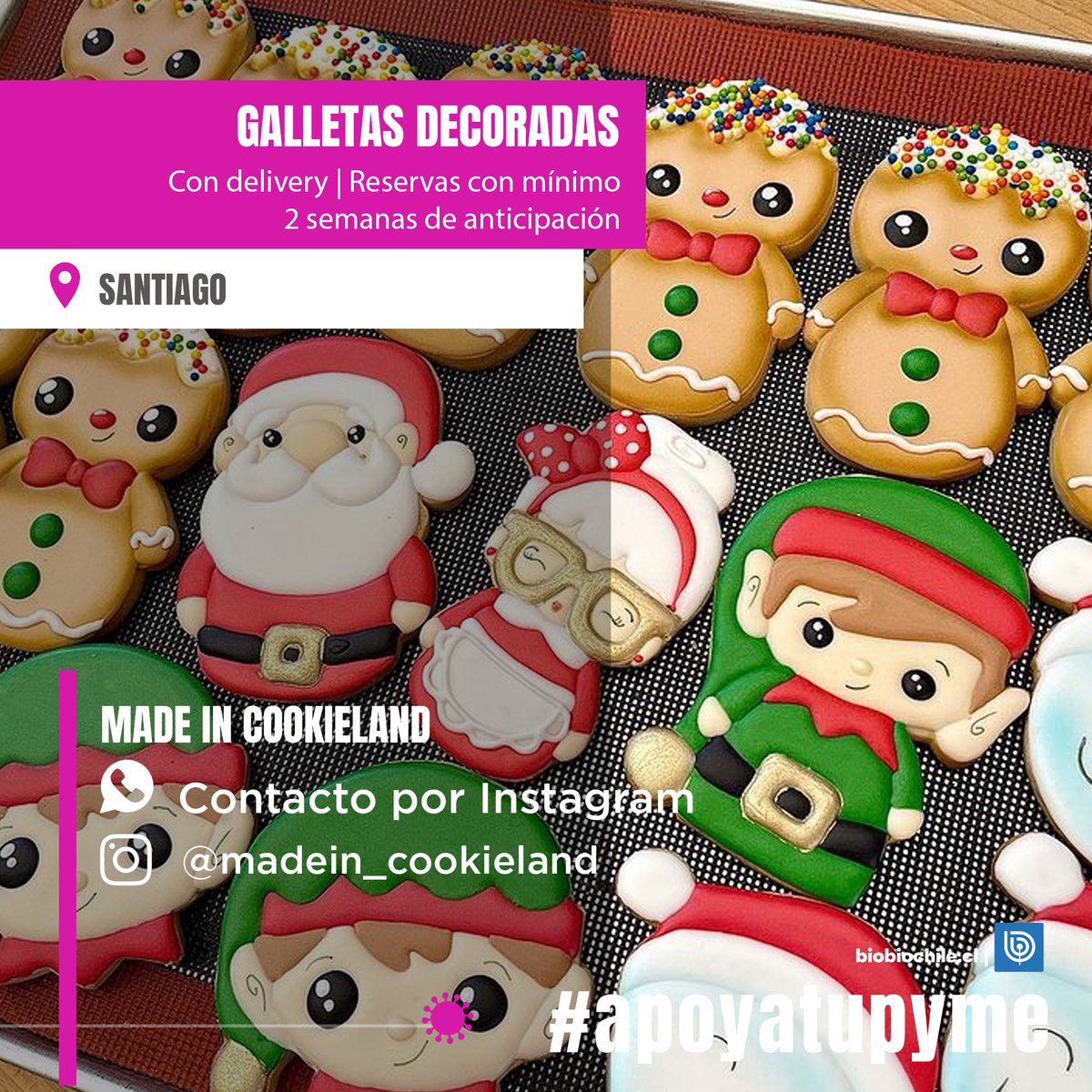 biobio's tweet photo. #PymeChallenge ¿tienes una pyme o conoces a alguien que la tenga? Compártela con nosotros por IG para poder ayudarlos y juntos apoyemos a los microempresarios 💪
Por la gran cantidad de mensajes que recibimos no nos es posible responderles, pero leemos todas sus solicitudes. https://t.co/6nXewcPjsy