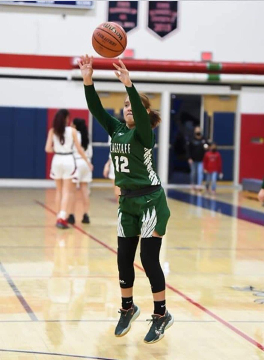 WestCoastAdvant's tweet photo. Sophomore Kenya Blie @blie_23 at Flagstaff High School @flaghighladyhoops has a bright future 🌟  Student Athlete 🧠 🏀 https://t.co/rzMrTflzQl
