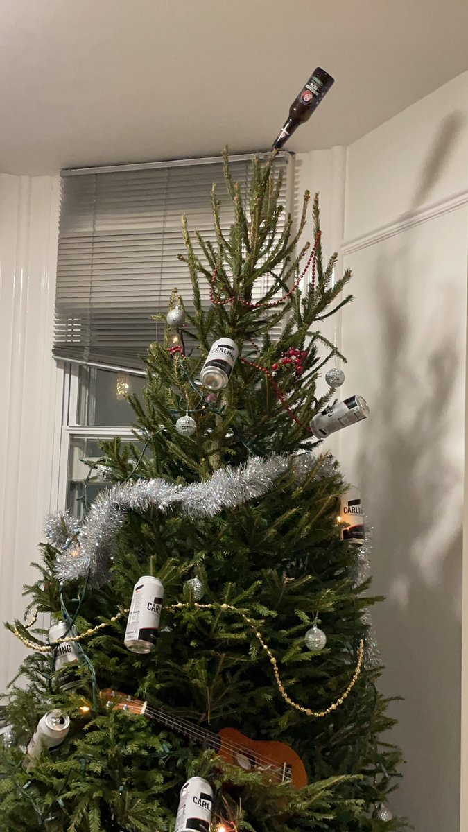 uwitm8's tweet photo. The angel at the top of our tree @bootlegger1974 if you can’t be good, don’t be bad baby https://t.co/hpyMbKftSA