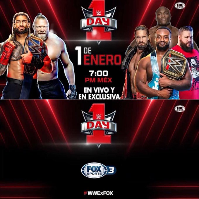 piloto persecucion diluido Fox Sports no transmite WWE Day 1 en México - Planeta Wrestling