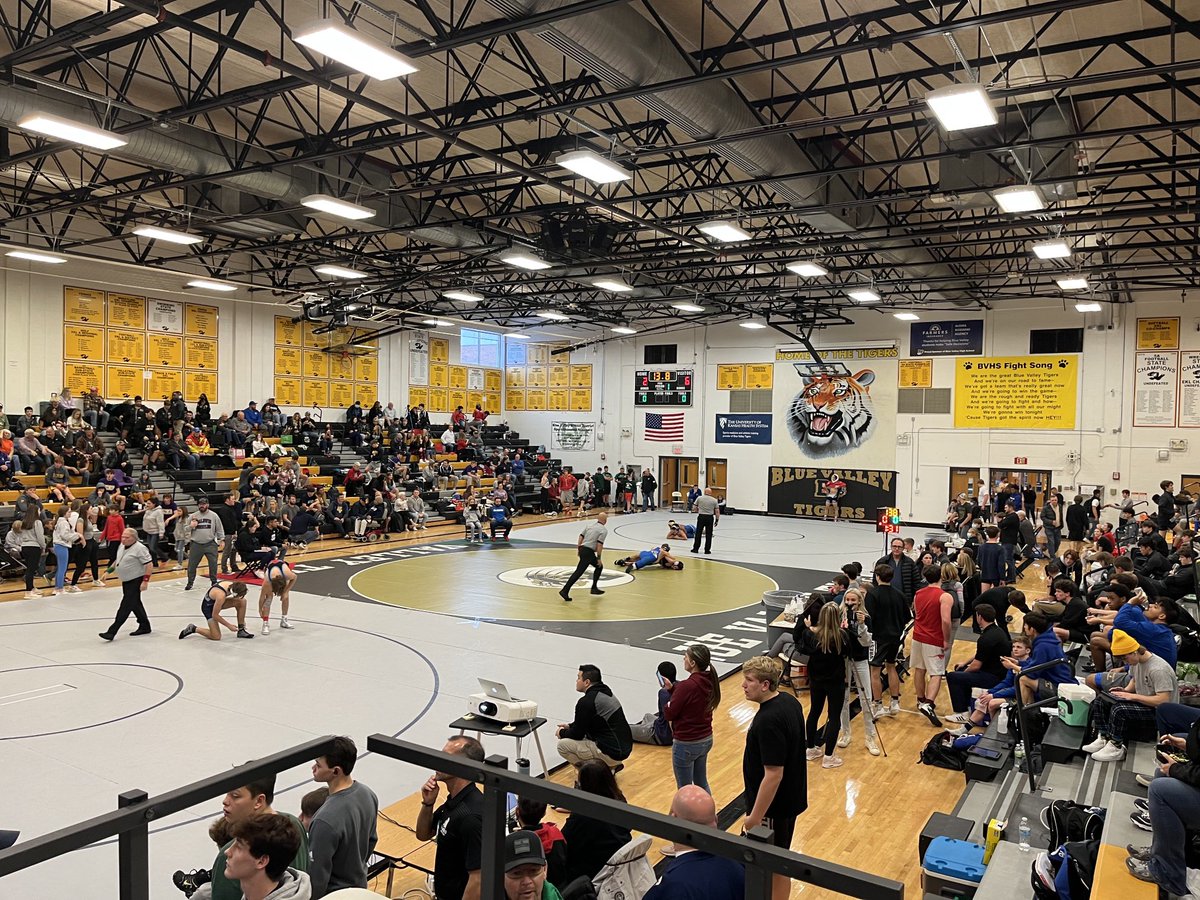 Good luck to all wrestlers competing in the 27th annual Johnson County Classic held at Blue Valley High School.