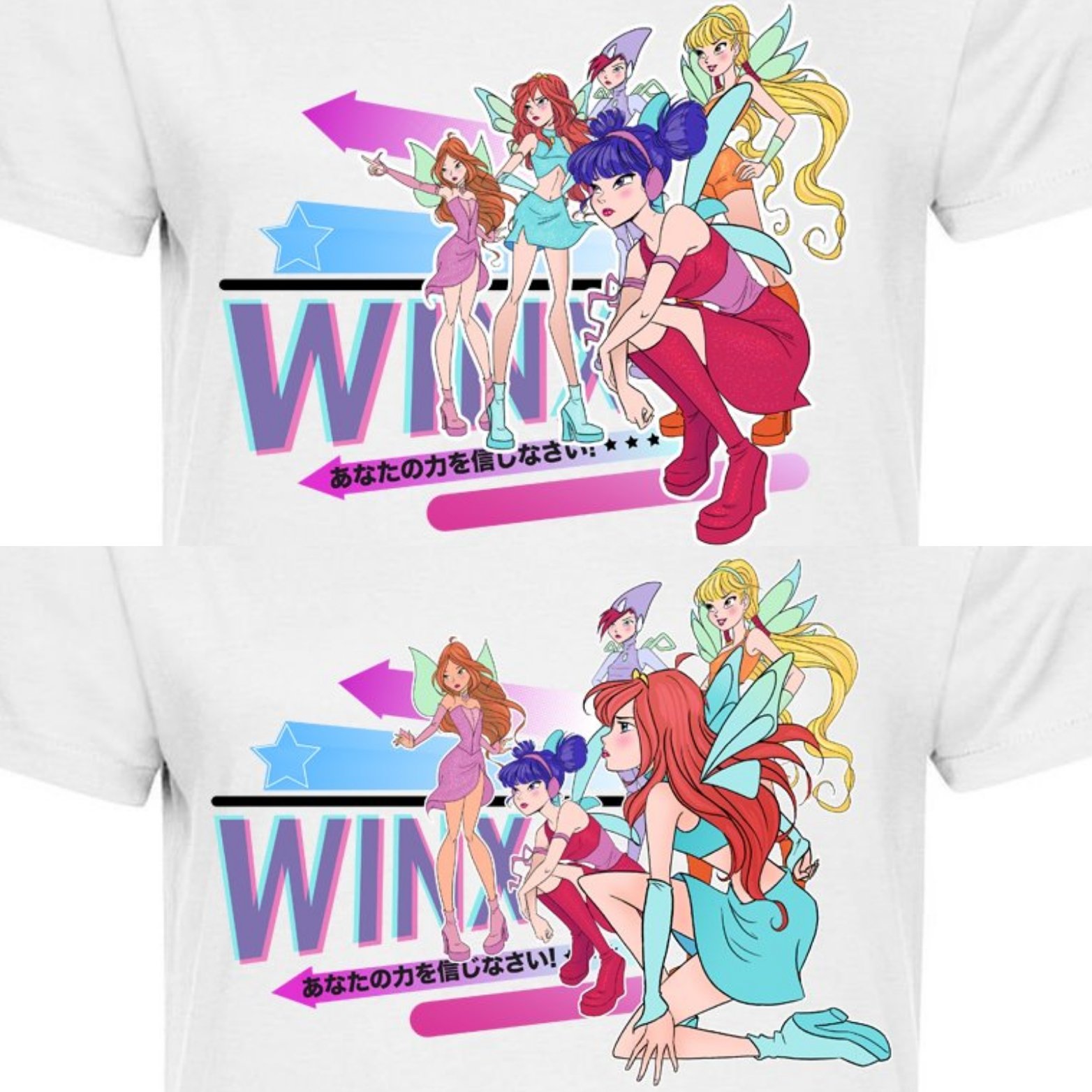 Winx club t shirt sale