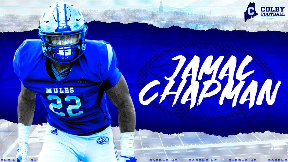 jamalchapman_'s tweet photo. Blessed to receive my first college offer from Colby College🙏🏾@CoachSheeks @Colby_Football https://t.co/QZkqgddTRv