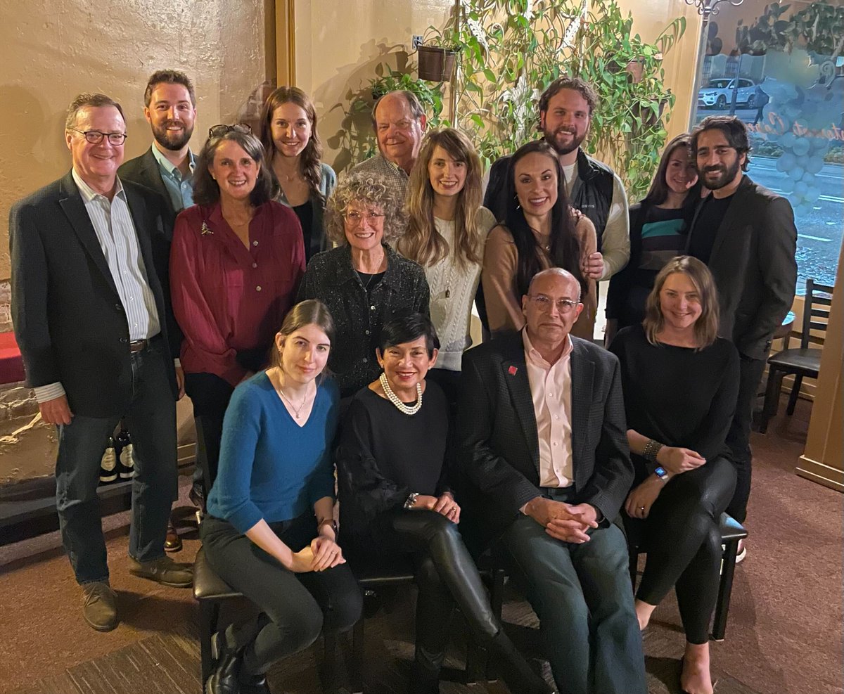 VentureCenter's tweet photo. Great food, fun gifts, and festive vibes at the VC Team holiday party at Capeo last night!
We're all feeling grateful for each other and the family members who came out and put up with our nonsense for an evening together! ❤️🥂🎄
#VCTeam https://t.co/F8MVmN9Ft9