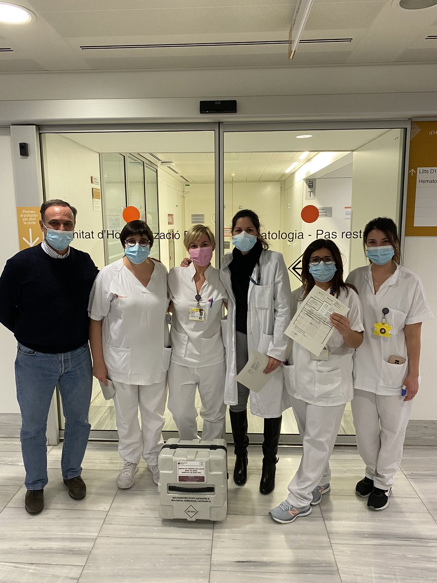 Today we finished phase I of our clinical trials Car T cells against Cd30 for relapsed/refractory Hodking and T-cell Lymphoma #orgullequip #multidiciplinary #oportunitats #clinicaltrials #life <a href="/anita_Caballero/">anitaCaballero</a> <a href="/FarmaOnco/">FarmaOnco</a>