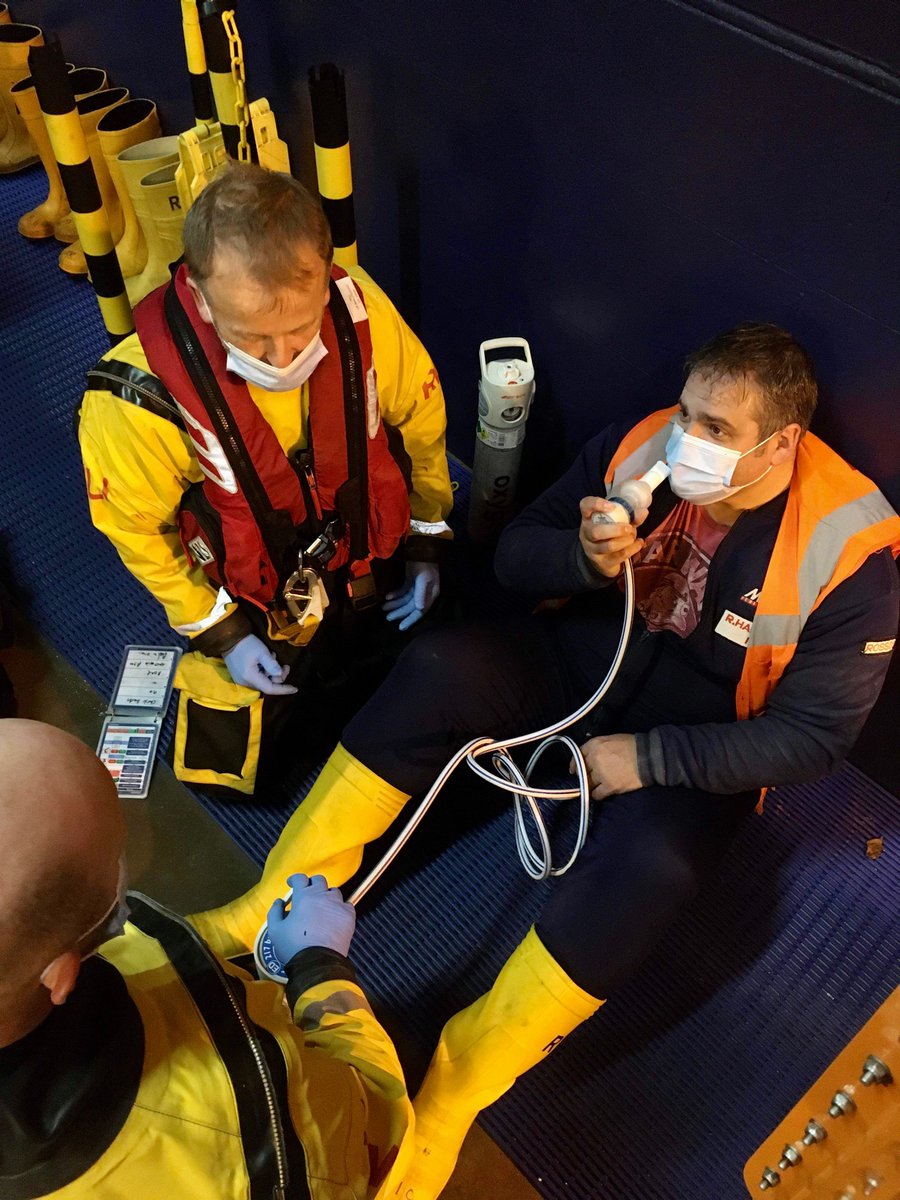 #Casualtycare training at Minehead… Getting our crew ready for any eventuality they might encounter! #savinglivesatsea