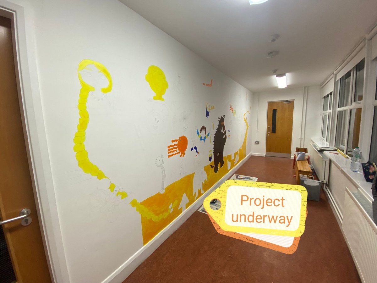 Thomastownns's tweet photo. Our hallway transformation is now complete!

Thank you so much to our staff members Ciara and Jenny for all of the unbelievable work that they have done on this project.

We are very grateful to have this fun and exciting feature in our school.
#talentedduo https://t.co/5wjM9ogExB