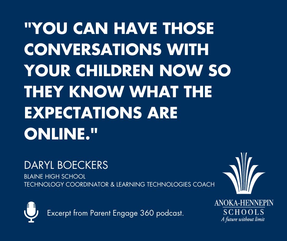 CBPAMES's tweet photo. Did you know that #AHSchools hosts a monthly podcast? Parent Engage 360 highlights resources for parents and guardians to support their students. Check out Episode 15 for Internet Safety tips for parents and students: https://t.co/DAPkvsTWDG https://t.co/YFkrGx9SY9