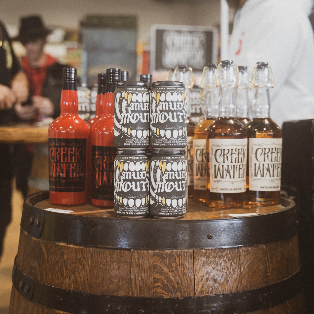 Which one are you bringing to the holiday party this year?!  Comment below!  

1️⃣ Creek Water 100 Proof
2️⃣ Creek Water Cinnamon
3️⃣ Mud Mouth
4️⃣ ALL OF THE ABOVE ⚡