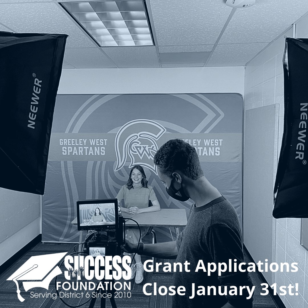 Applications for the 22-23 Grant Cycle will close on January 31st!

d6successfoundation.org/grants