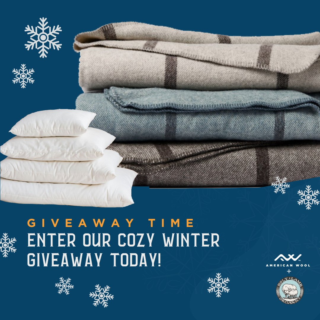 ExperienceWool's tweet photo. We've partnered with @HolyLambOrganic to host a Cozy Winter Giveaway! Head to our Instagram page (@ experiencewool) to learn more and enter to win: https://t.co/hrhF2iKgbY

#experiencewool #coyuchi #holylamborganics https://t.co/KzfZoOVhrD