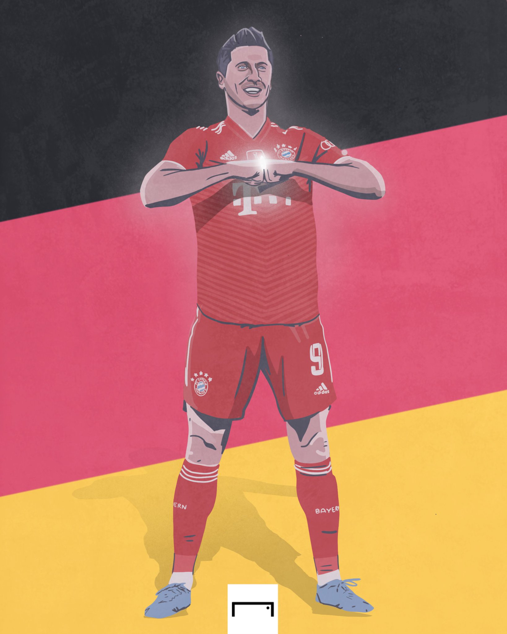 GOAL on Twitter "ROBERT LEWANDOWSKI BREAKS THE RECORD FOR THE MOST