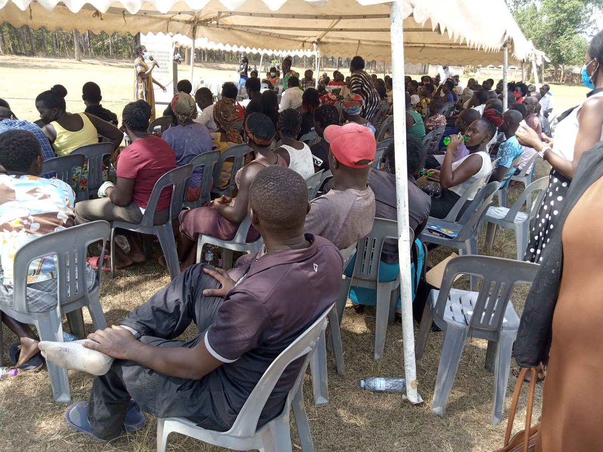 We marked Anti Corruption week at St Paul Primary School in Ngetta with a theme 
"Promoting Active Community Participation in Social Accountability."
These was graced by @RDC Lira DLG and <a href="/LCV/">..LcV</a> Lira with funds from <a href="/actionaiduganda/">ActionAid International Uganda</a> 
#SPA #YPPS Project