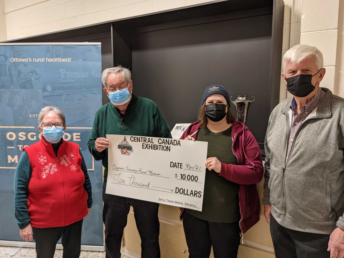 We at the OTM would like to extend our extreme gratitude to the Central Canada Exhibition Association and all who had a part in bringing this donation to our organization.

#ottawaex #centralcanadaexhibition #osgoodemuseum #agriculture #rurallife