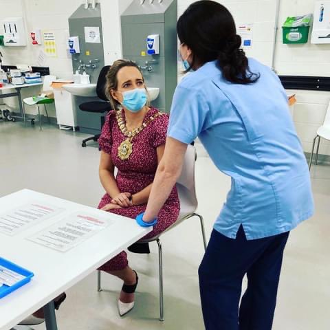 I know it’s safer for me (&amp; my baby) to be fully vaccinated than to get Covid - and I’d really encourage anyone who is pregnant / trying, to do the same. It’s so understandable to have concerns so speak to your midwife or GP if there’s anything you want to discuss. #GetBoostedNI