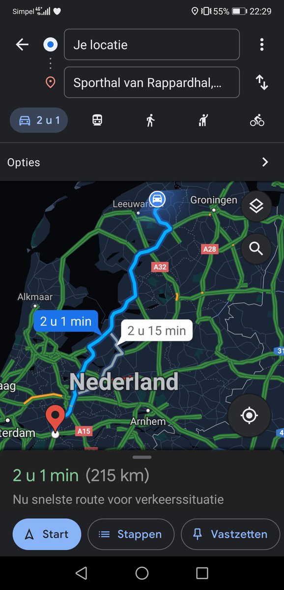 We gaan weer richting Gorinchem 😂