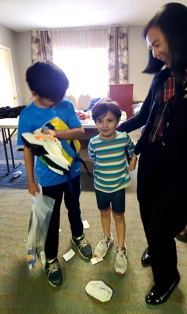 Thanks <a href="/Reebok/">Reebok</a> for making another #refugee #child happy!! and thanks our resettlement #partners for making our newly arrived #Afghans feeling welcomed! <a href="/RiacBoston/">Riac Boston</a> <a href="/ascentria/">Ascentria</a> 
<a href="/MassHHS/">Mass. Health and Human Services</a>