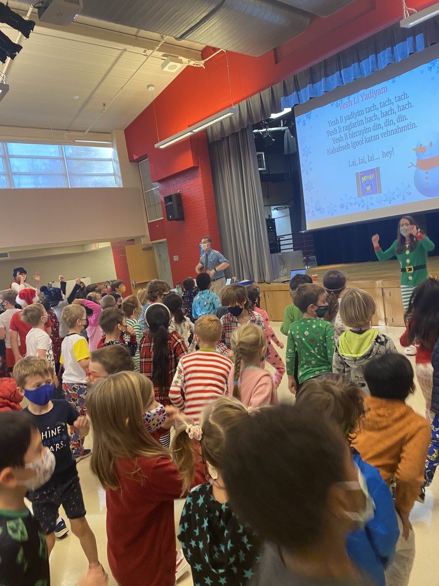 What a fun day celebrating all the winter holidays with our Festivus Sing-a-long. Featuring guest special guest star <a href="/MsMcClainAPS/">Breonna McClain</a> dancing with Rudolph! Happy winter break! See you in the New Year.