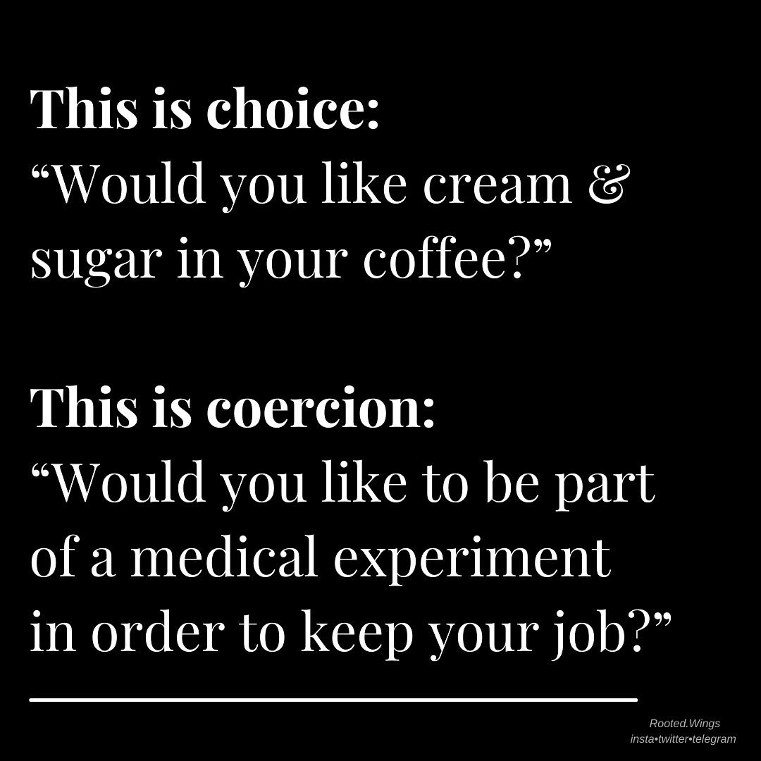 RT @BrittRooted: Choice is legal. Coercion is not. https://t.co/Xe8obRp5dz