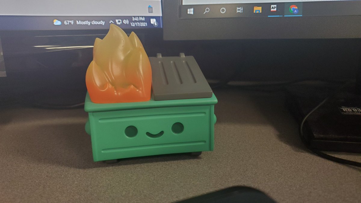 alisabsample's tweet image. My Secret Santa made me laugh at work today. @WAAYTV has had a lot of fun today trying to figure out who got who for Secret Santa.