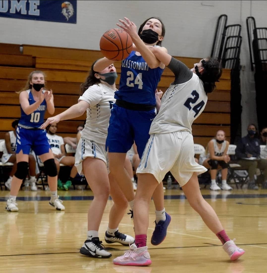 JIPhotoDept's tweet photo. Pictures from the Glastonbury at East  Catholic Girls basketball game Friday night. Check out our free to view gallery on the JI's website. Staff Photos by Jim Michaud https://t.co/EGXdeARTXM