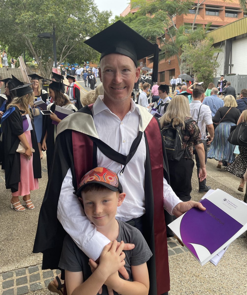 Nice to share graduation with those that helped me get there. Big thank you to them &amp; many others that supported along the way.