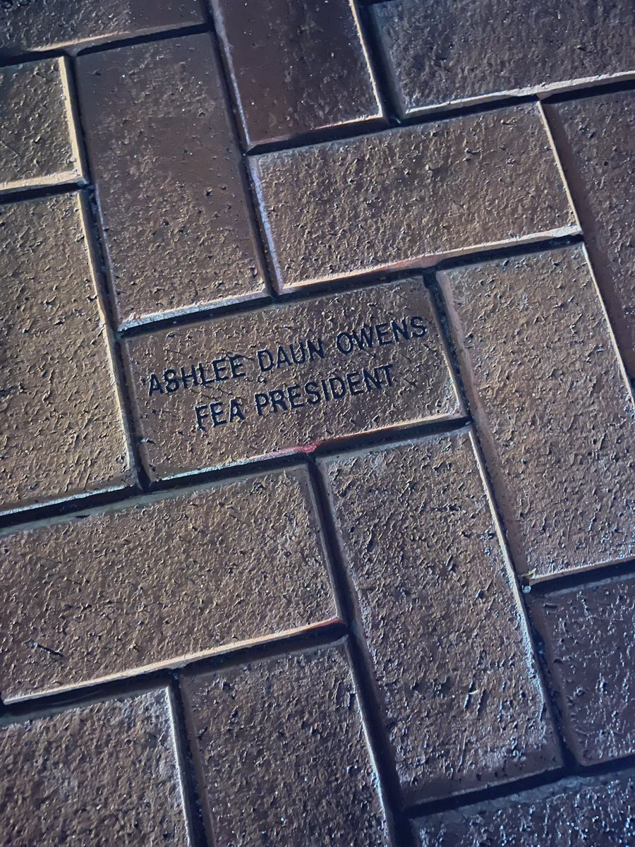 Visited my high school, Forest Park Senior High, in Woodbridge, VA! My brick is still there “Future Educator Association President”