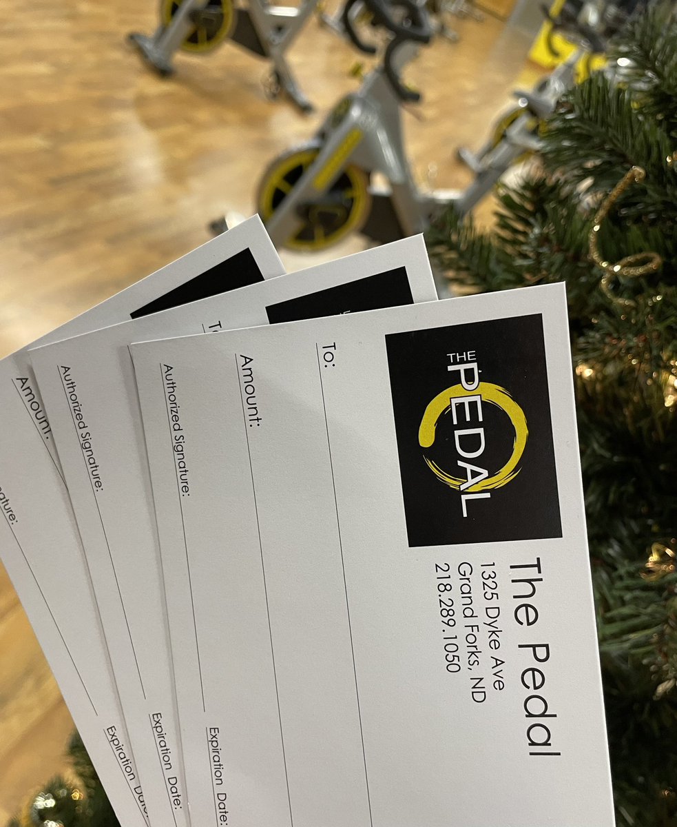 plantekinder's tweet photo. Looking for a GREAT gift?! 🎁🎄🎅🏻 We can help at The Pedal! Message us or give a call! We can hook you up with Gift Certificates for your favorite rider!💛🚲🖤 #indoorcycle #moveyourbody #begratefulforyourbody #yesyoucan https://t.co/hdePM2aERk