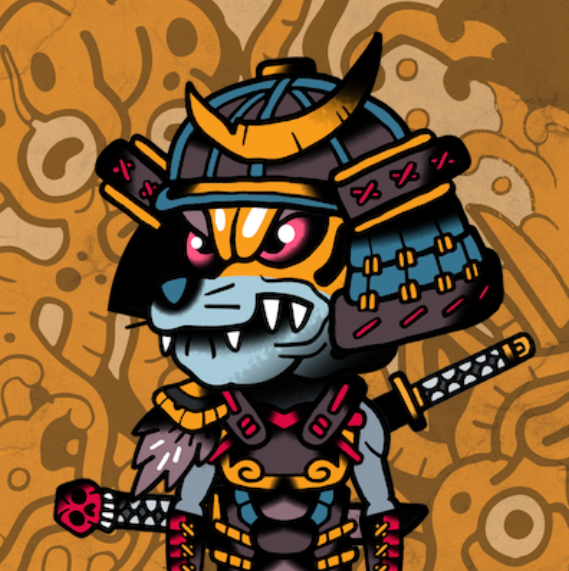4NUB1SHOWL's tweet photo. @HouseofWarlords My first Seppeku Event... 
In love with my #777 🐯 with #HONOR  ⚔️⚔️ Osssssssssssssssssssssss 👹
#HOWL #NFT Arigato #SHOGUN https://t.co/v7TpGivoMs