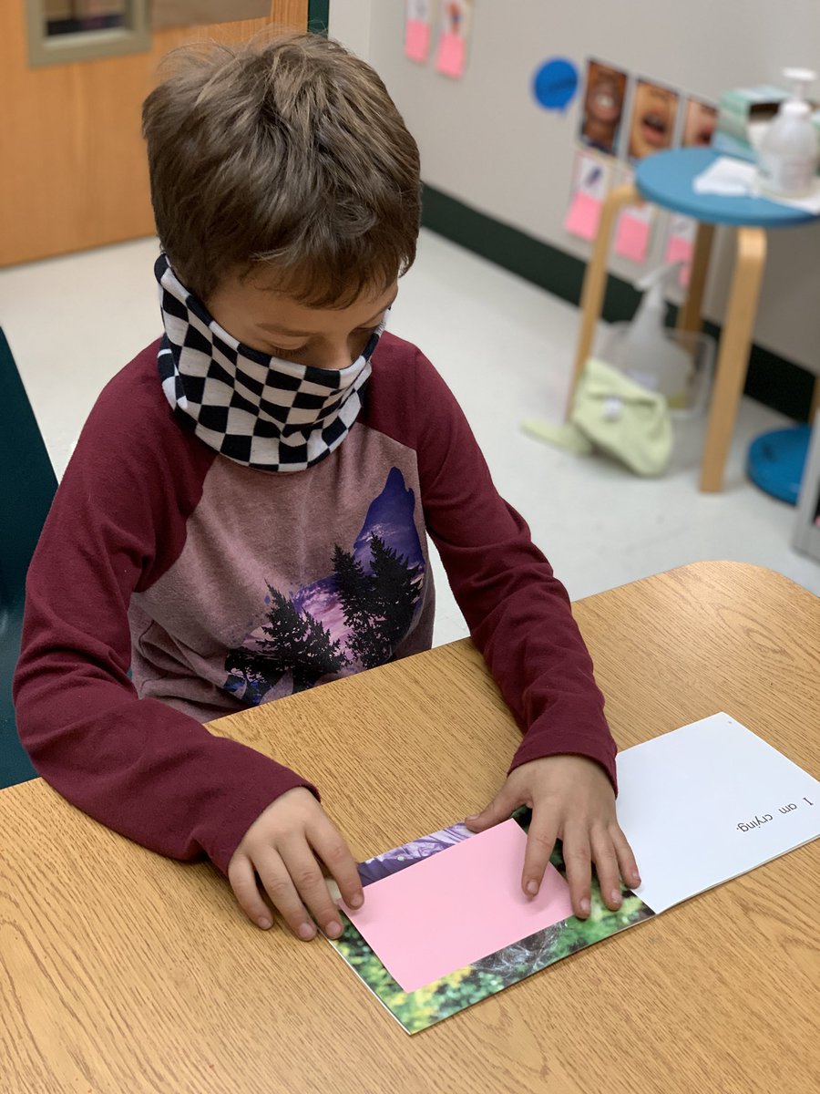 JoleneMoeser's tweet photo. We cover the picture in the book to make sure we use our sound power 1st to decode parts of the word. Next, we decide if the sentence makes sense. Then, we ✅ the picture to confirm our thinking. #soarlikeahawk #wsdlearns #tcrwp https://t.co/8PZhnVKXCl