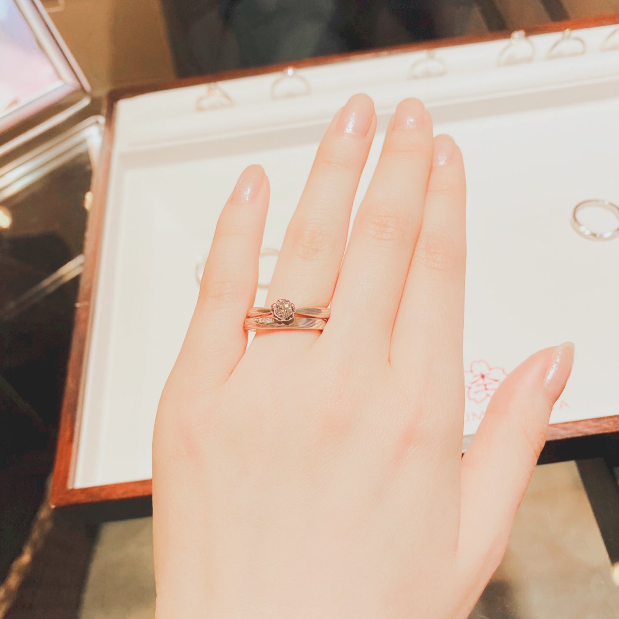 婚約指輪 結婚指輪レポ Twitter