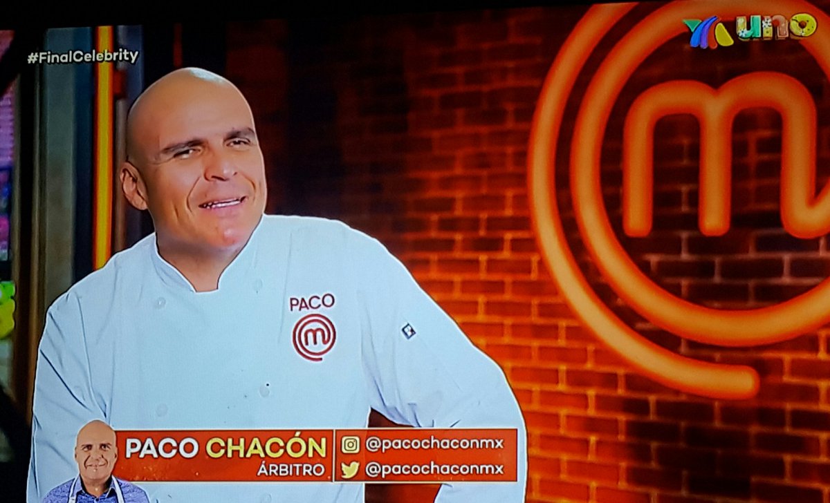 ManuelGBerumen's tweet photo. #FinalCelelebrity en proceso y @pacochaconmx listo para ganar #MasterChefCelebrity #pacochacon https://t.co/E8SlhUpEj6