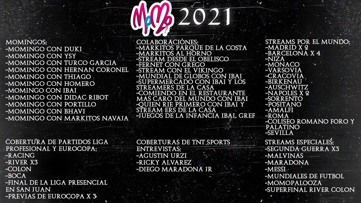 momorelojero's tweet image. Gracias a quienes me bancan hace tanto, como así también al equipo de trabajo que hay detrás de cada contenido laburado. Editores, diseñadores, Produccion de Momingos y mods.
Esto también es de ustedes