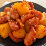 お箸が進みそう!旨辛な味付けがとっても美味しそうな、「ジャーマンポテト」のレシピ!