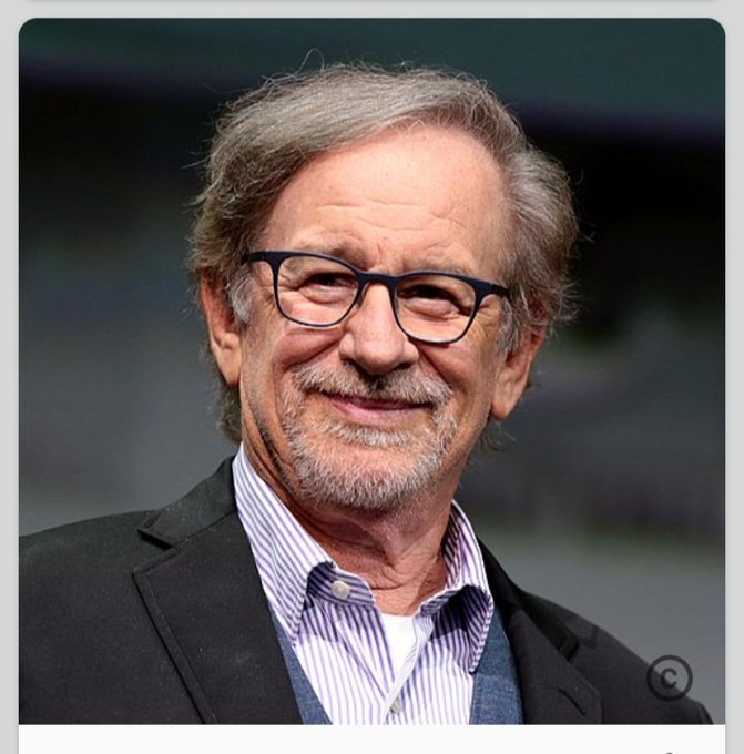 Happy 75th birthday  Steven Spielberg 