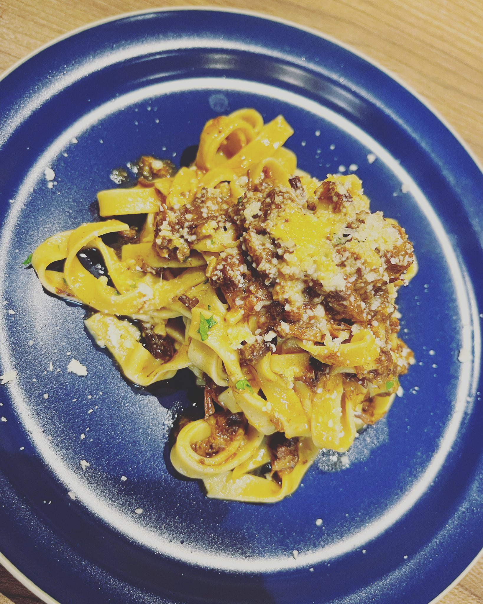 Taverna112 国産牛スネ肉のラグーソース自家製タリアテッレ ランチでお出ししています Taverna 112 タベルナチェントドーディチ 神奈川県大和市深見台1 12 17 大和駅より徒歩8分 11 30 14 00 17 30 30 光ヶ丘交差点側 大和市 ランチ イタリアン