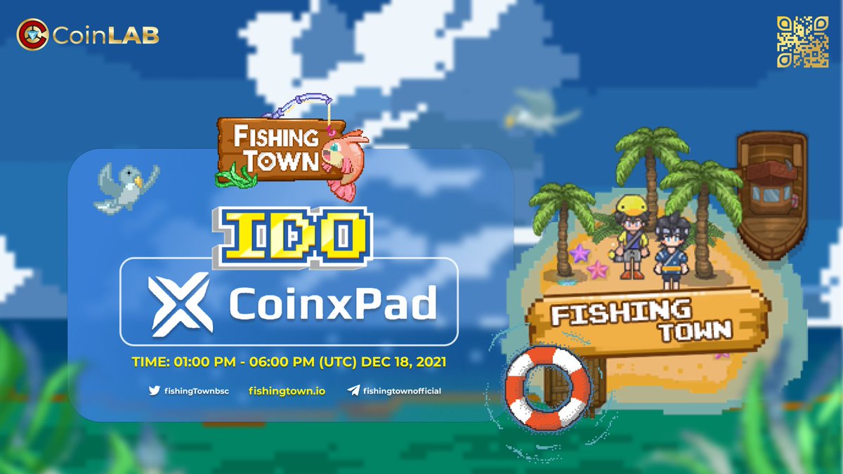 Dewis05's tweet photo. I am glad to announce Fishing Town IDO on @CoinxPad 🎉🎉

✅ Buying time: 18 Dec, 01:00 pm - 18 Dec, 06:00 pm UTC
✅ FCFS round: 18 Dec, 04:00 pm - 06:00 pm UTC
✅ Claiming : Claimed on #CoinxPad

📌 Details: https://t.co/iMzH8CG95X

#CoinLAB #FishingTown #P2E #Metaverse #IDO https://t.co/976AaPVImN