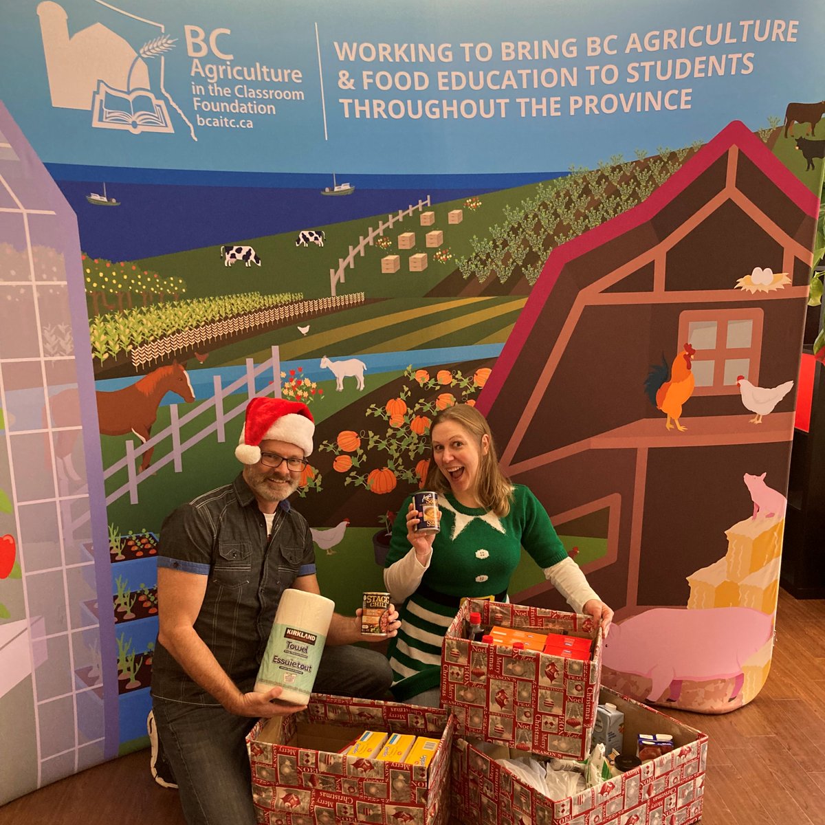 bcaitc's tweet photo. Giving back! We're in the process of boxing up food that our @bcaitc team is donating to the Abbotsford Food Bank to help our neighbours in need. Happy holidays!
#community #holidays #bcaitc https://t.co/qYnXjkKbes
