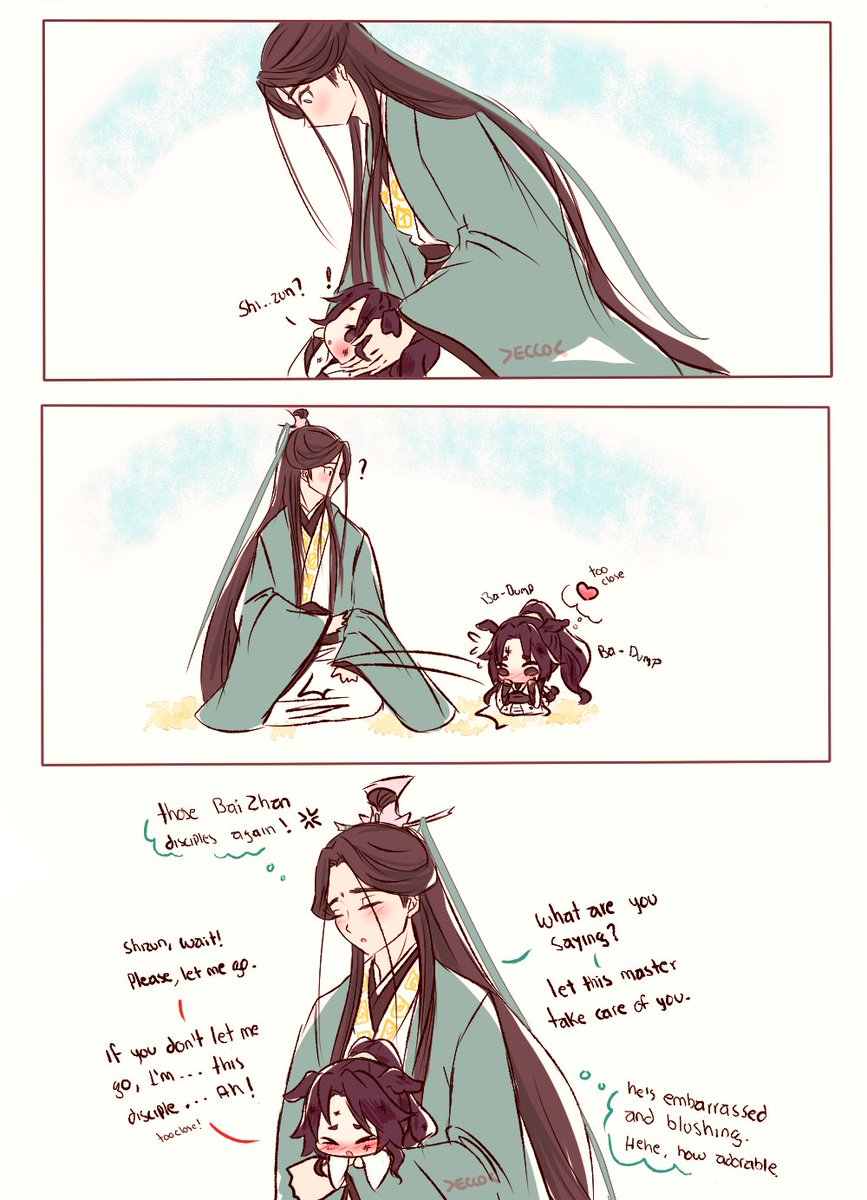 random bunhe doodles
don't worry BingBing, shizun is here to take care of u 😚
#人渣反派自救系统 #bingqiu #svsss