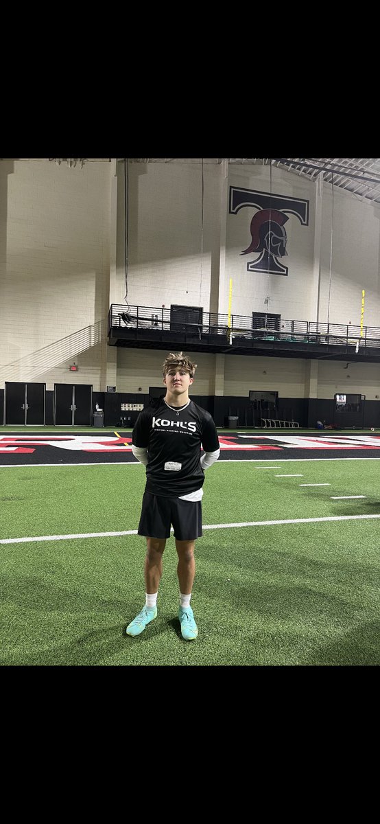 lukegreenwaldd's tweet photo. Had a great time competing at the @KohlsKicking Winter Showcase in Dallas last weekend. Blessed to receive an invite to the Future Stars camp in Florida! 
@cgarr_62 @TWCPFootball @Coach_Radke https://t.co/uWdIgz0NO7
