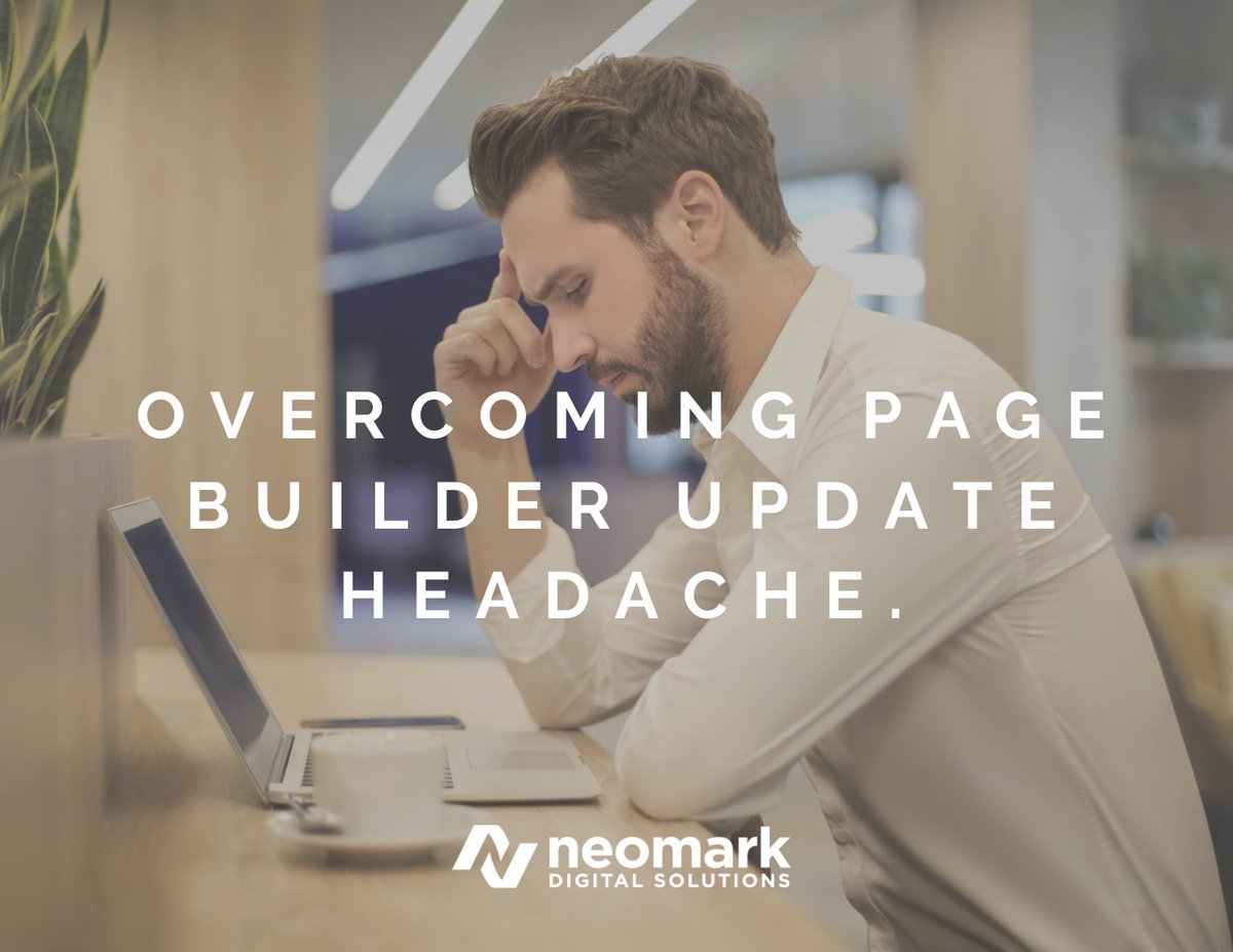 NeomarkDigital's tweet image. Having issues using page builders when it comes to updating your website? 

Display problems? 
Entire site completely broke?
Impossible to update your content?

We know how to help…Let’s chat about it 📲

neomarkdigitalsolutions.com/blog/overcomin…

#fortwayne #digitalmarketing #pagebuilder