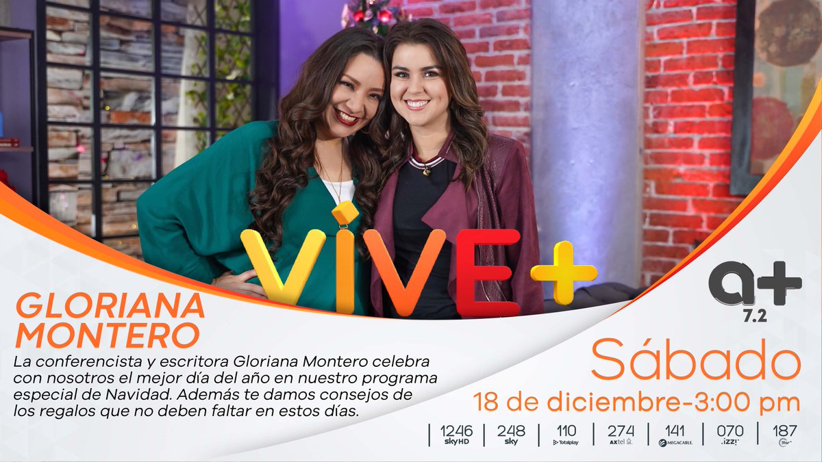 vivemastv's tweet photo. ¿Alguien dijo ESPECIAL DE NAVIDAD? 🎄🙌 No te pierdas esto junto con @nadiamusica   y @glorianamontero   mañana Sábado a las 3PM por el 7.2 del @amastv  y #Youtube 👉 https://t.co/EQyFu2vaJl 🔴

#navidad #especialdenavidad #lakewoodchurch #danilomontero https://t.co/Zw3PYDvyVm