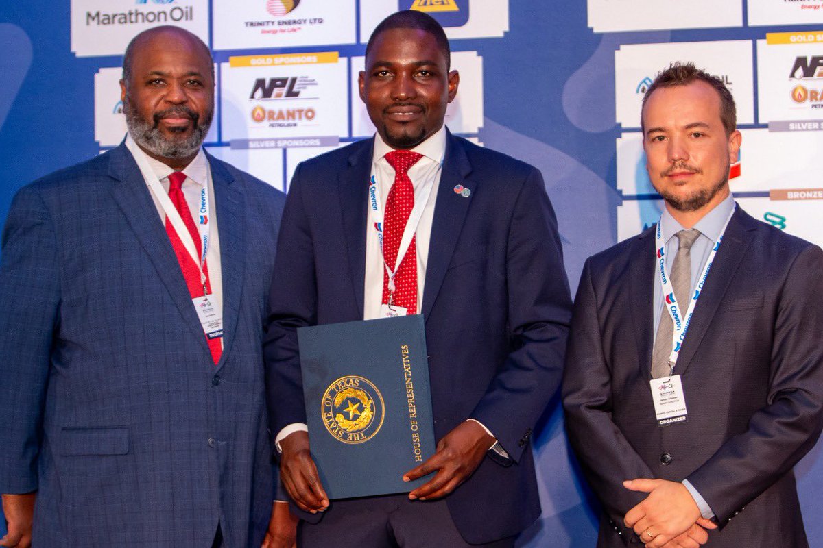 GanamePosso's tweet photo. Proud to receive a proclamation from the Texas State Representative @ronereynolds during the US-Africa Energy forum that we co-organized. https://t.co/v40wvuamqZ