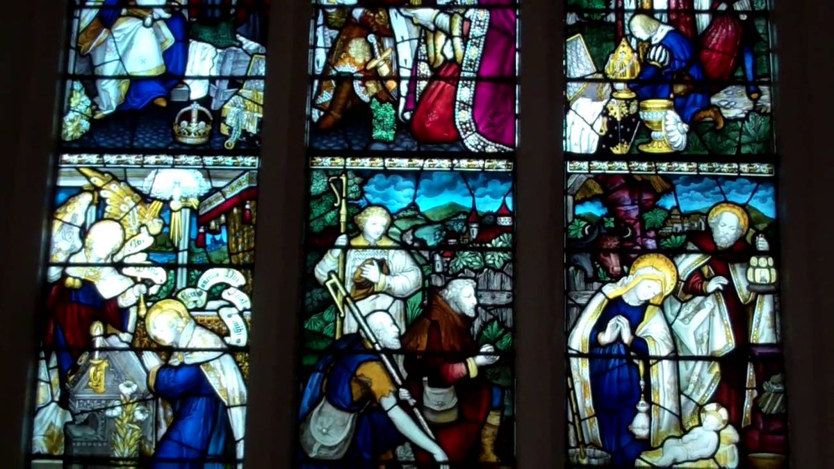 tourscotland's tweet photo. As requested this evening, Tour #Scotland virtual travel video Blog of the #Cowan memorial stained glass windows on ancestry visit and trip to #Ludgate #Church in #Alloa, #Clackmannanshire. Window by Charles Earner Kemp https://t.co/dI8bqHh0QH https://t.co/0hybwN2s3U