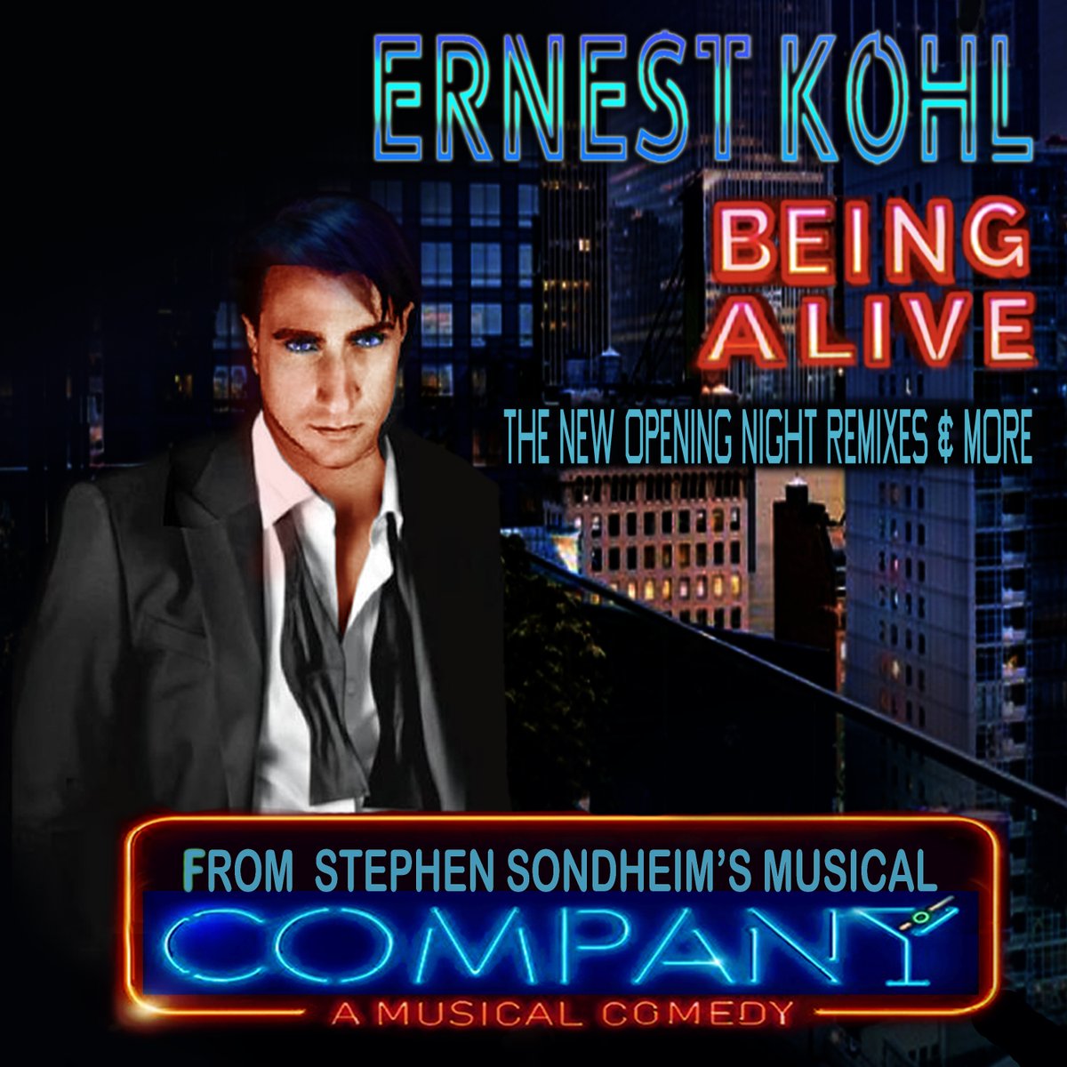 ErnestKohl's tweet photo. ERNEST KOHL'S BRAND NEW #1HIT FULL-LENGTH MAXI-SINGLE RELEASE "BEING ALIVE" - THE NEW OPENING NIGHT REMIXES & MORE From Stephen Sondheim's Musical "COMPANY" Is Now A "PICK HIT" & Charting In The "TOP 50" Mainstream Club Dance Charts"!!
#1Hit #Top50 #PickHit @CompanyBway #Sondheim https://t.co/d8SWfUGXUK